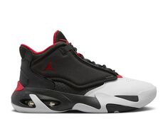 Кроссовки Air Jordan Jordan Max Aura 4 Gs &apos;Black White Gym Red&apos;, черный