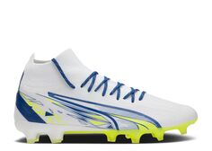 Кроссовки Puma Christian Pulisic X Ultra Pro Fg Ag &apos;White Clyde Royal&apos;, белый