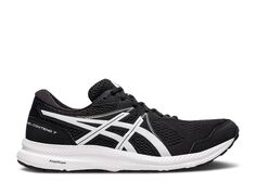 Кроссовки ASICS Gel Contend 7 4E Wide &apos;Black White&apos;, черный