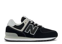 Кроссовки New Balance 574 Little Kid &apos;Core Pack - Black White&apos;, черный