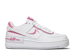 Кроссовки Nike Wmns Air Force 1 Shadow &apos;White Magic Flamingo&apos;, белый