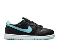 Кроссовки Nike Dunk Low Se Ps &apos;Barber Shop - Black&apos;, черный