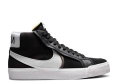 Кроссовки Nike Zoom Blazer Mid Premium Sb &apos;Oversized Swoosh - Black&apos;, черный