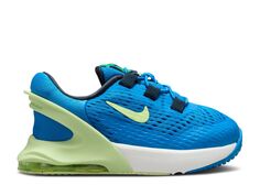 Кроссовки Nike Air Max 270 Go Td &apos;Light Photo Blue Barely Volt&apos;, синий