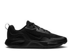 Кроссовки Nike Wearallday Gs &apos;Triple Black&apos;, черный