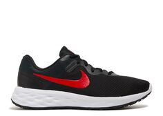 Кроссовки Nike Revolution 6 Next Nature &apos;Black University Red&apos;, черный