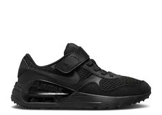 Кроссовки Nike Air Max Systm Ps &apos;Triple Black&apos;, черный