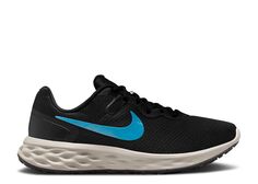 Кроссовки Nike Revolution 6 Next Nature &apos;Black Laser Blue&apos;, черный