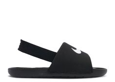 Кроссовки Nike Kawa Slide Td &apos;Black White&apos;, черный
