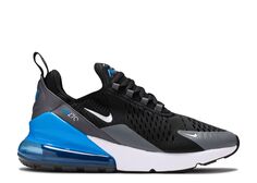 Кроссовки Nike Air Max 270 Gs &apos;Black Light Photo Blue&apos;, черный
