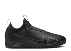 Кроссовки Nike Zoom Mercurial Vapor 15 Academy Tf Gs &apos;Black Dark Smoke Grey&apos;, черный