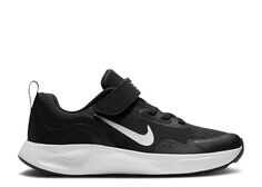 Кроссовки Nike Wearallday Ps &apos;Black White&apos;, черный