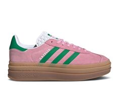 Кроссовки adidas Wmns Gazelle Bold &apos;True Pink Green&apos;, розовый