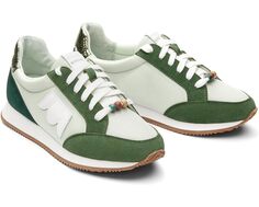 Кроссовки Birdies Roadrunner Nylon Sneakers, цвет Pistachio Multi