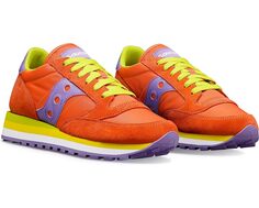 Кроссовки Saucony Originals Jazz Triple, цвет Orange/Lilac