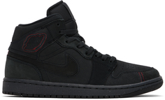 Черные кроссовки Air Jordan 1 Mid SE Craft Nike Jordan