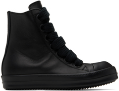 Черные кроссовки Jumbo на шнуровке Rick Owens, цвет Black/Black/Black