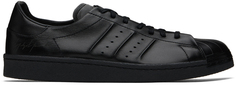 Черные кроссовки Superstar Y-3, цвет Black/Black/Black