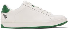 Бело-зеленые кроссовки Albany Ps By Paul Smith