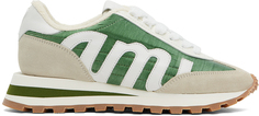 Зелено-бежевые кроссовки Rush Ami Paris, цвет Olive