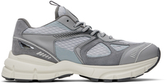 Серые кроссовки для марафонца Axel Arigato, цвет Dark gray/Gray