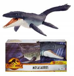 Мир юрского периода мозазавр 71см огромный динозавр Mattel