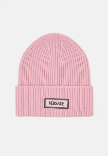 Шапка Beanie Label Embroidery Versace, цвет pale pink
