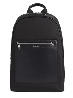 Круглый рюкзак унисекс Calvin Klein, черный