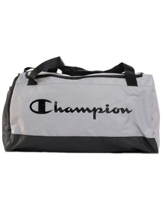 Спортивная сумка Champion среднего размера, серый/черный