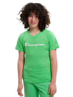 ЧЕМПИОН Детская футболка, зеленый Champion