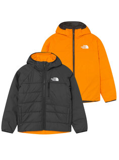 Двусторонняя куртка The North Face, черный/оранжевый
