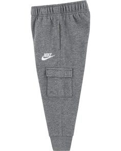 Брюки Nike Club Fleece Cargo Pants, цвет Carbon Heather