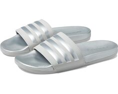 Сандалии Adidas Adilette Comfort, цвет Grey/Silver Metallic/Grey