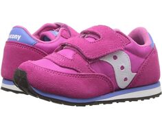 Кроссовки Saucony Saucony Originals Kids Jazz Hook &amp; Loop Sneaker(Toddler/Little Kid), цвет Magenta