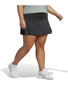 Юбка Adidas Plus Size Tennis Match Skirt, черный