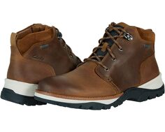 Ботинки Clarks Topton Mid GTX, цвет Cognac Oily Leather