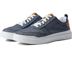 Кроссовки Cole Haan Grandpro Rally Canvas Court, цвет Chambray/CH Farro Suede/Optic White