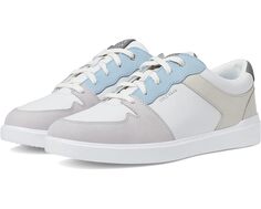 Кроссовки Cole Haan Grand Crosscourt Modern Tennis Sneaker, цвет Optic White/Silver Birch/Blue Bell/Hazy Purple/City Skyline