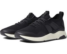 Кроссовки Cole Haan Zerogrand All Day RS Trainer, цвет Black Knit/Leather/Ivory