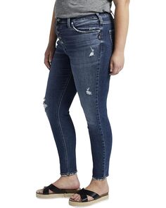 Джинсы Silver Jeans Co. Plus Size Avery Skinny W94137ECF367, индиго