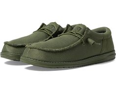Кроссовки Hey Dude Wally Funk Mono Slip-On Casual Shoes, цвет Forest
