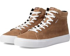 Кроссовки HUGO Dyer Corduroy High-Top Sneaker, цвет Light Pastel/Brown