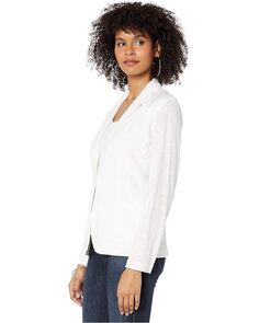 Блейзер Majestic Filatures Linen/Elastane One-Button Blazer, цвет Blanc