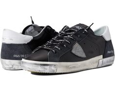 Кроссовки Philippe Model PRSX Low Sneaker, цвет Foxy Lamine&apos;/Noir Argent