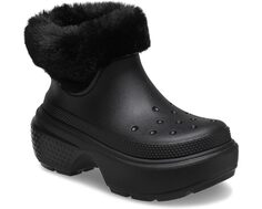 Ботинки Crocs Stomp Lined Boot, черный