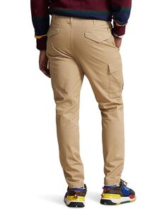 Брюки Polo Ralph Lauren Stretch Slim Fit Twill Cargo Pants, цвет Vintage Khaki