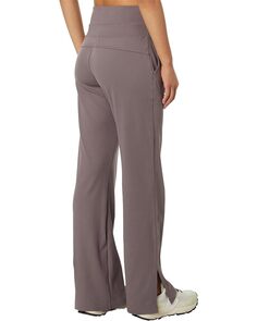 Брюки Jockey Active Relaxed Fit Flare Pants With Wicking, цвет Plum Truffle
