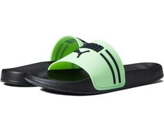 Сандалии PUMA Leadcat 2.0 Neon, цвет Puma Black/Fizzy Lime