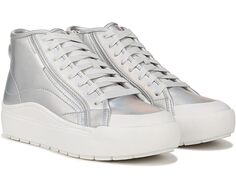 Кроссовки Dr. Scholl&apos;s Time Off Hi2 Sneaker, цвет Silver Grey Metallic Foil