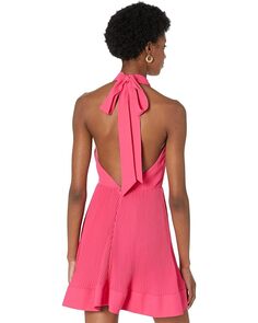 Платье MILLY Libby Pleated Mini Dress, цвет Milly Pink